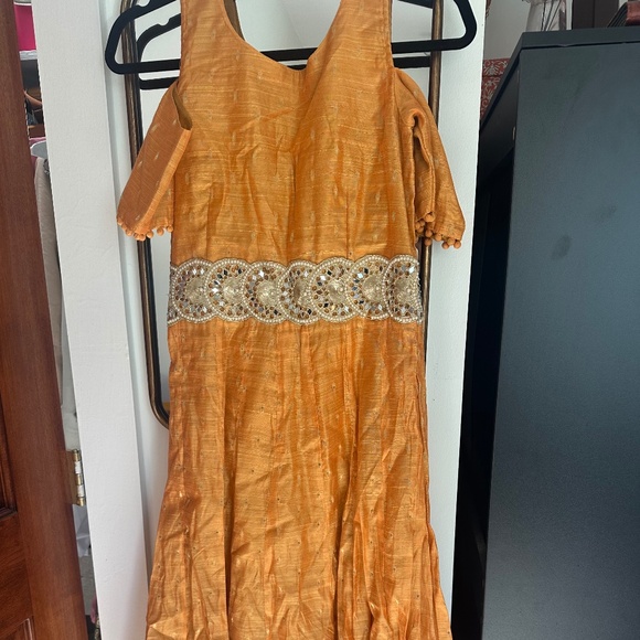 Indowestern Midi Dress - Picture 3 of 3